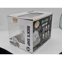 Funko Pop! Rides #34 Rick and Morty Rick's Ship Vinyl Figure (Pre-owned)