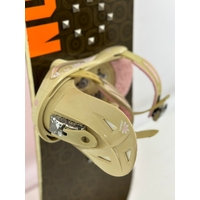 Option Snowboard Pro with Foot Bindings High-Performance Snowboarding Equipment