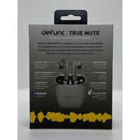 Defunc True Mute Active Noise Cancellation Green Earbuds IPX4 Water Resistance