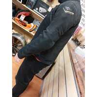 Ixon Slash Ladies Motorcycle Textile Jacket Size C-3XL Black Gold Riding Gear