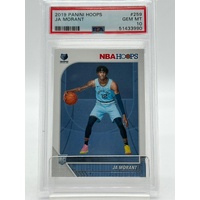 2019 Panini Hoops Ja Morant 259 Rookie Card PSA 10 Memphis Grizzlies NBA