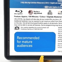 Unbreakable 4K Blu-ray Bruce Willis Samuel L. Jackson M. Night Shyamalan