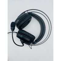 Cooler Master Over-Ear Design Wired Headphones and Microphone Black