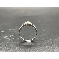 Ladies 18ct White Gold Diamond Ring (Pre-Owned)