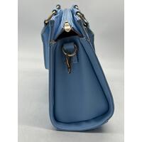 Colette by Colette Hayman Ladies Blue Handbag with Textured Faux Leather