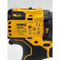 DeWalt DCD709 TY1 18V Compact Brushless Hammer Drill 13mm Skin Only