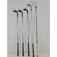 TaylorMade Golf Bag with Buggy/Clubs/Putter/Iron (Pre-owned)