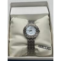 Seiko Tressia Solar Dress Watch Mother of Pearl Dial (Pre-owned)