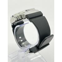 Casio G-Shock GM-2100 Men’s Black Silver Watch 200m WR with Tin Case and Box
