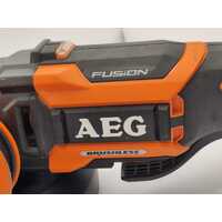 AEG 18V 125mm Fusion Switch Angle Grinder BEWS18125BLP – Skin Only (Pre-owned)