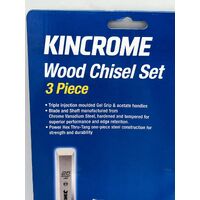 Kincrome 3 Piece Wood Chisel Set K9208