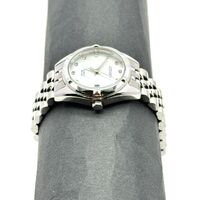 Citizen Quartz WR 50m Silver Tone Stainless Steel Crystal Dress Watch (Preowned)