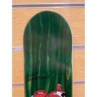 Frankie Hill Artist Series 4-50 Custom Bulldog/Bat Decal Finish Skateboard Deck