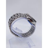 Longines L3 102 4 Admiral 30mm Diver Watch Silver Metal Band Analog Display