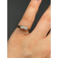 Ladies 9ct Yellow Gold Ring (Pre-Owned)