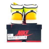 Nike Air Jordan 1 Retro High OG Volt Gold 555088118 Size 9 US Mens Athletic Shoe