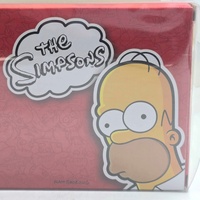 The Simpsons 4 Piece Drinking Glass Set 473ml Homer Bart Marge Lisa