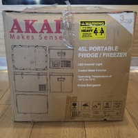 Akai AK-FF45L 45L Portable Fridge Freezer 12V 24V Camping Caravan