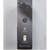 RYZE Flex Fitness & Wellbeing Smart Watch Dark Grey Black Green Activity Tracker