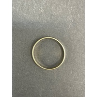 Unisex 9ct Yellow Gold Plain Wedding Band Ring