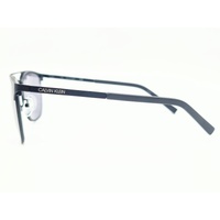 Calvin Klein Matte Black Solid Smoke Mens Sunglasses CK20123S 001 55