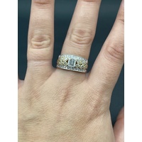 Ladies 18ct White Gold Diamond Ring