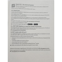 Gigaset E630HX Additional Cordless Handset Black with Box