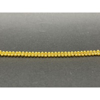 Ladies 22ct Yellow Gold Indian Filigree Fancy Necklace