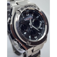 Casio G-Shock GST-S110D Solar Analog Digital Stainless Steel Mens Watch