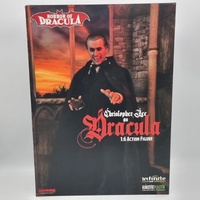 Kaustic Plastik Horror of Dracula Christopher Lee Dracula 1:6 Figure with Coffin