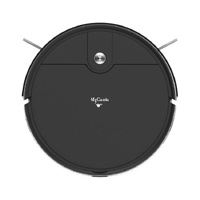 MyGenie ZX3000 Robotic Vacuum Mop One Pass Cleaning HEPA Gyroscopic Black