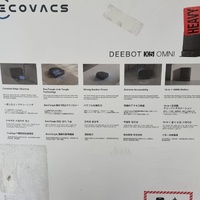 ECOVACS Deebot X5 Omni Black Vacuum Robot Cleaner with Mopping Function