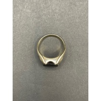 Men's 9ct Yellow Gold Black Onyx Gemstone Ring
