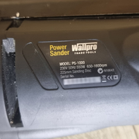 Wallpro 550W 225mm Power Sander PS-1000 with Dust Extraction Pipe