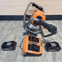 AEG Fusion Brushless Post Hole Digger with 6.0Ah Batteries and Charger