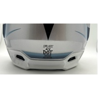 Fox Racing Youth V1 Motif MX Helmet Size YS 47-48 with Dust Bag and Manual