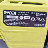 Ryobi RRS1200 1200W 220-240V Reciprocating Saw Anti Vibration Technology