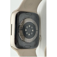 Apple Watch Series 8 45mm Starlight GPS WiFi Aluminum Case Sport Band