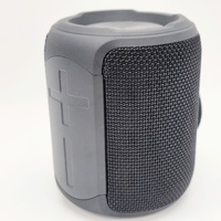 Wave Portable Speaker Amped Series Small 3S-2448 Bluetooth IPX7 LED Black