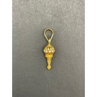 Ladies 22ct Yellow Gold Bajranji Gada Pendant