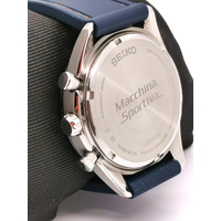 Seiko Macchina Sportiva Solar Chronograph V178-0BH0 Stainless Steel Mens Watch