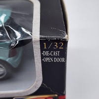 Speedy Power Mercedes Benz A-Class 1:32 Blue Diecast Model Car Open Door