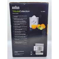 Braun CJ 3050 TributeCollection Citrus Juicer Automatic Start Stop Technology