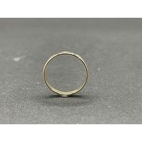 Ladies 9ct Yellow Gold 3 Stone Diamond Ring