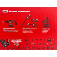 Milwaukee 18V Li-ion Cordless Compact Vacuum Cleaner Skin Only M18CV-0