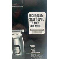 Wahl Pro Series Body Groomer 3-in-1 Trimmer Shaver and Nose Hair Kit 4hr Run