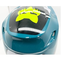 2024 Fox V1 Nitro Maui Blue MX Helmet Size Medium