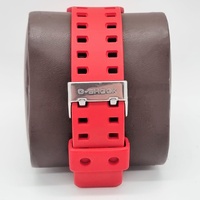 Casio G-Shock GA-100B Analog Digital Resin Strap Mens Red Watch 200m WR