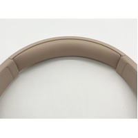 Sony WH-CH520 On-Ear Wireless Bluetooth Headphones Beige with Cable