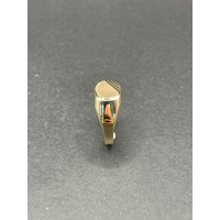 Mens 9ct Yellow Gold Signet Ring